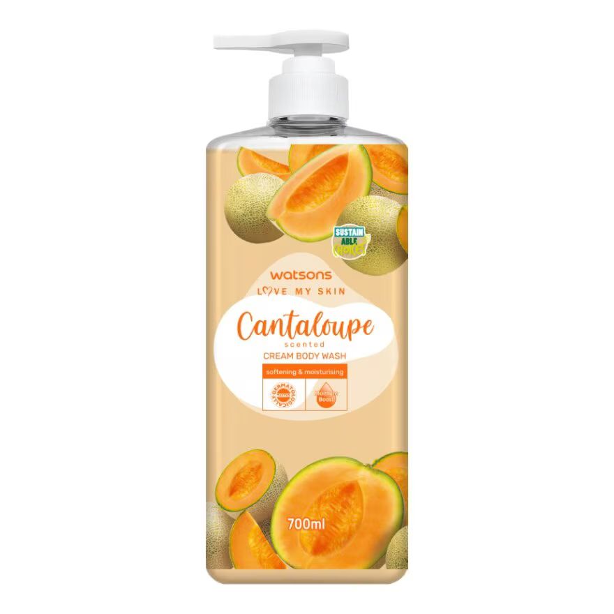 

Watsons Крем-гель для душа Love My Skin с ароматом канталупы, 700 мл, Orange