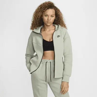 

Худи Nike Sportswear Tech Fleece Windrunner, цвет Jade Horizon/Black