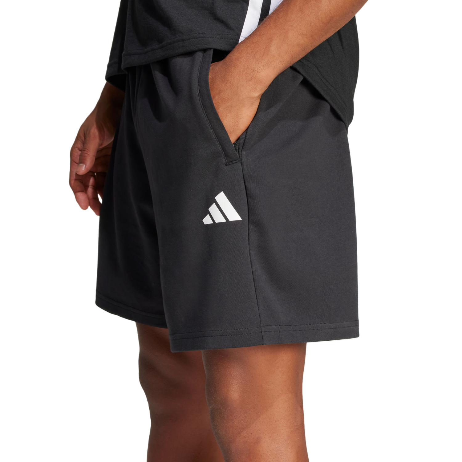 Adidas Спортивные шорты ESSENTIALS для мужчин, черные — фото 4