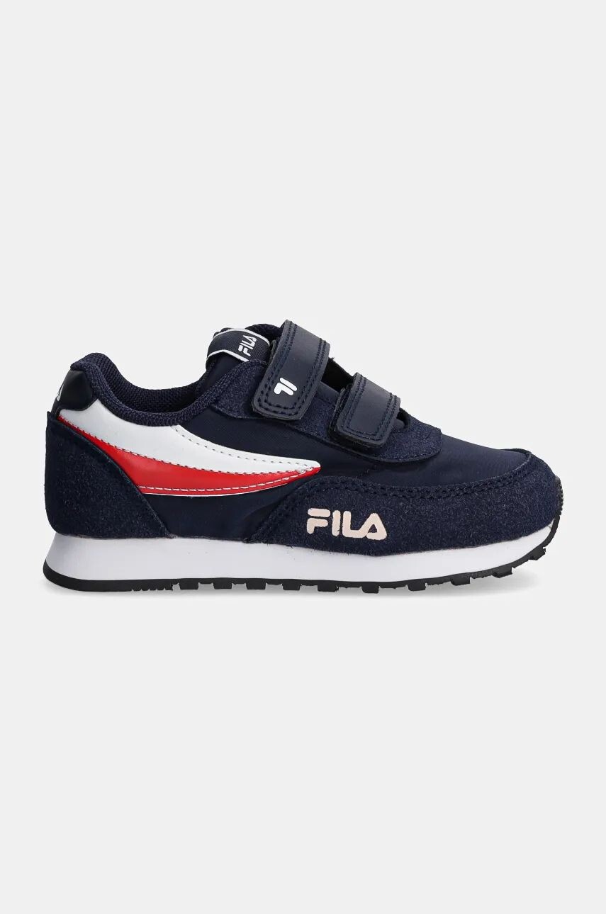 Детские кроссовки Fila ORBIT REVOLUTION на липучке, темно-синий — фото 3