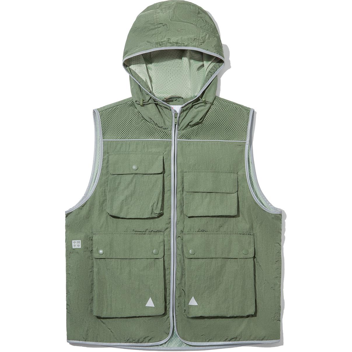 

LiNing Армейская зеленая безрукавка унисекс, Army Green