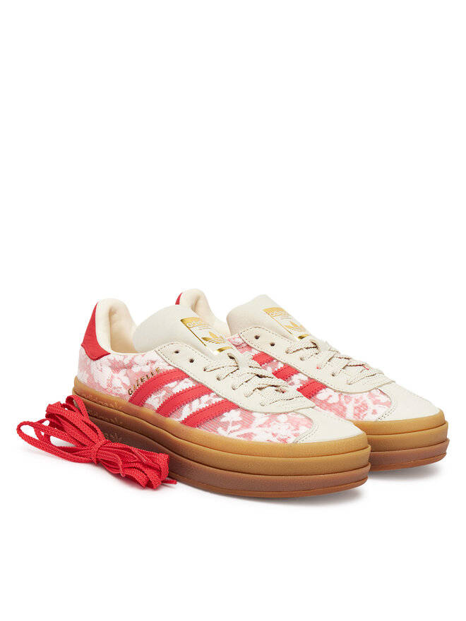 Кроссовки Gazelle Bold X Liberty London JR8885 Adidas, бежевый — фото 2
