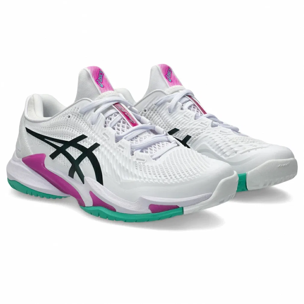 Мужские кроссовки для тенниса «Court FF 3» от ASICS, White X Pink — фото 3