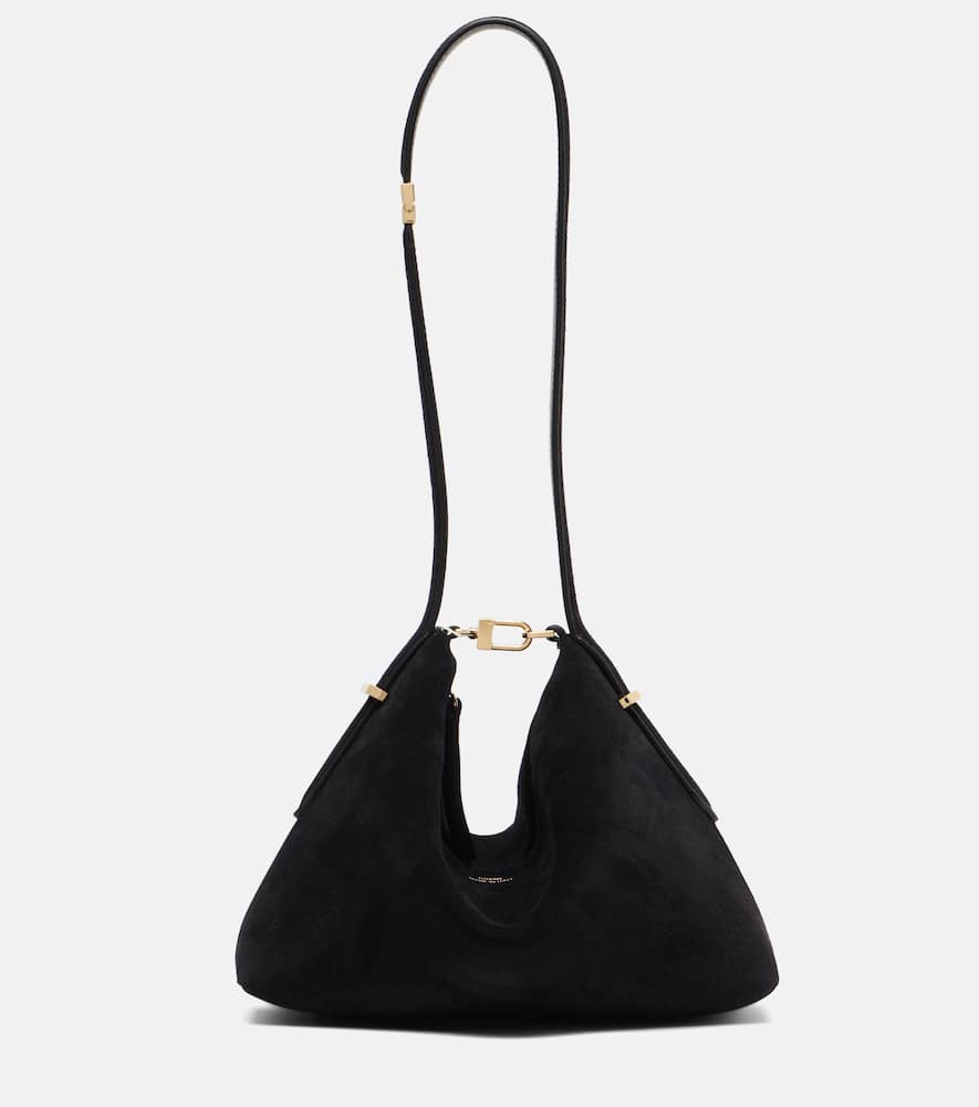 

Мини-клатч Scoop из кожи Toteme, Black