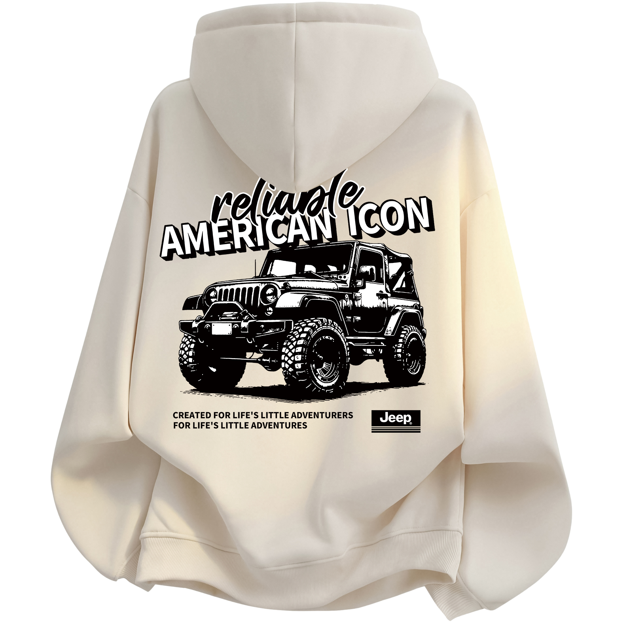 

Свитшот для верховой езды Casual Collection Unisex Jeep, оранжевый (fleece-lined)