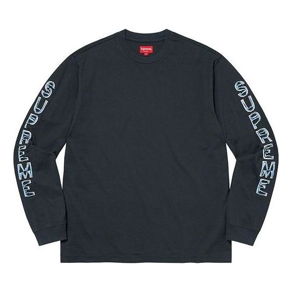 

Топ Supreme Cut Out L/S Top 'Navy' SUP-FW22-229, темно-синий