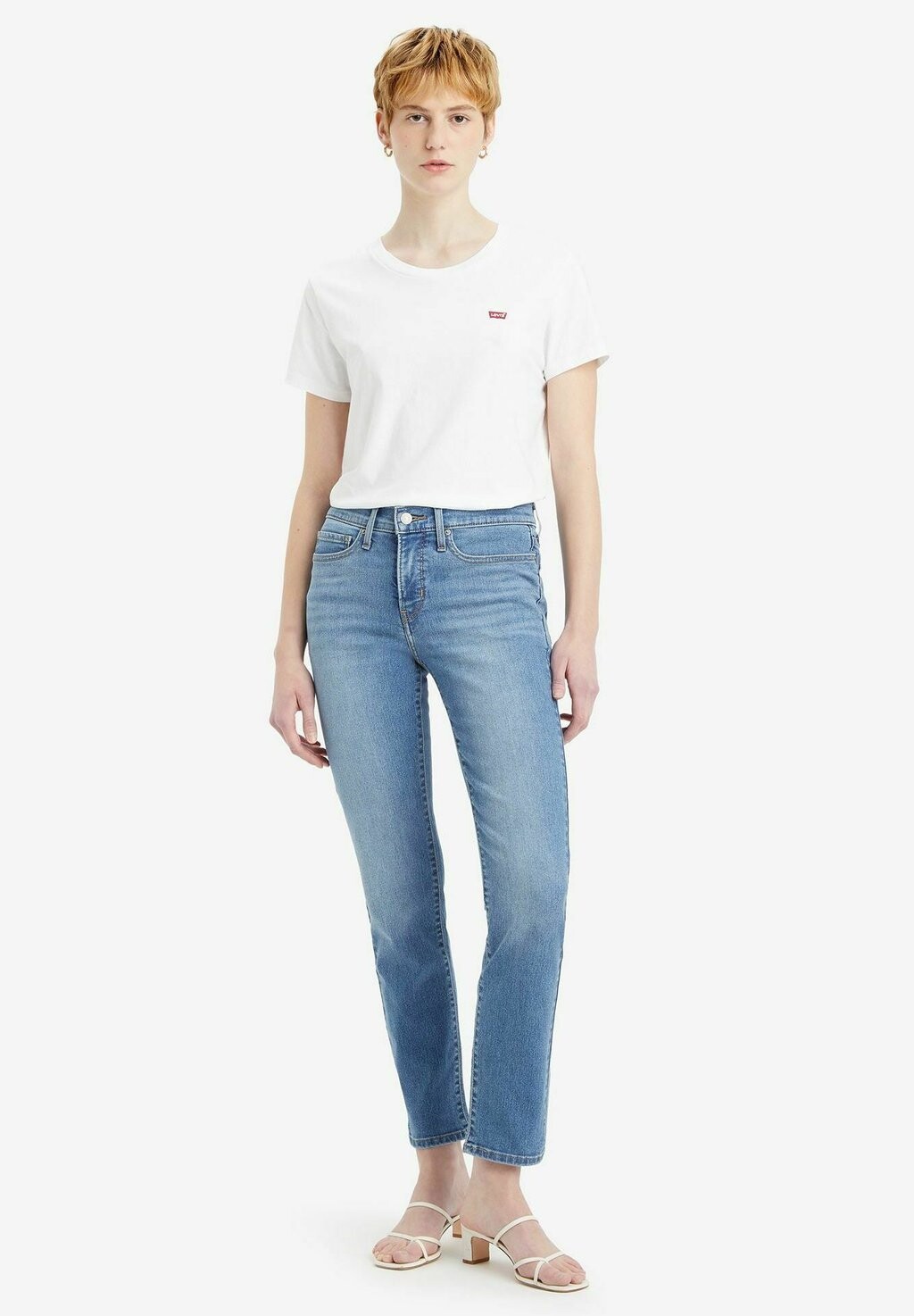 

Джинсы узкого кроя 312™ SHAPING SLIM Levi's, синий деним