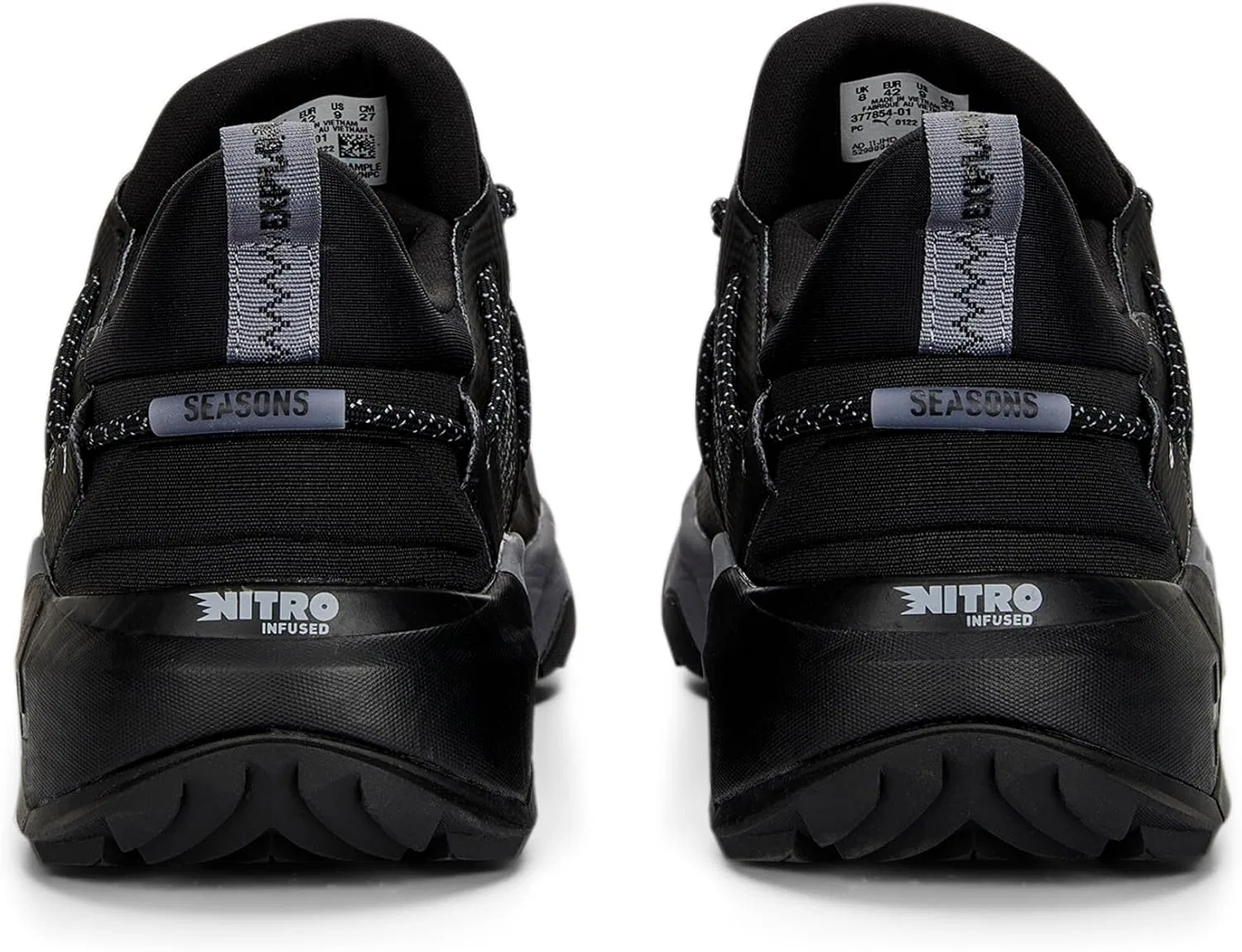 Кроссовки PUMA Explore Nitro для игры в помещении, Black Gray Tile — фото 3