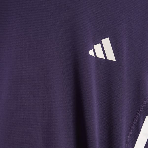 Беговая футболка Adidas adizero Adidas Running, Aurora Plum — фото 2