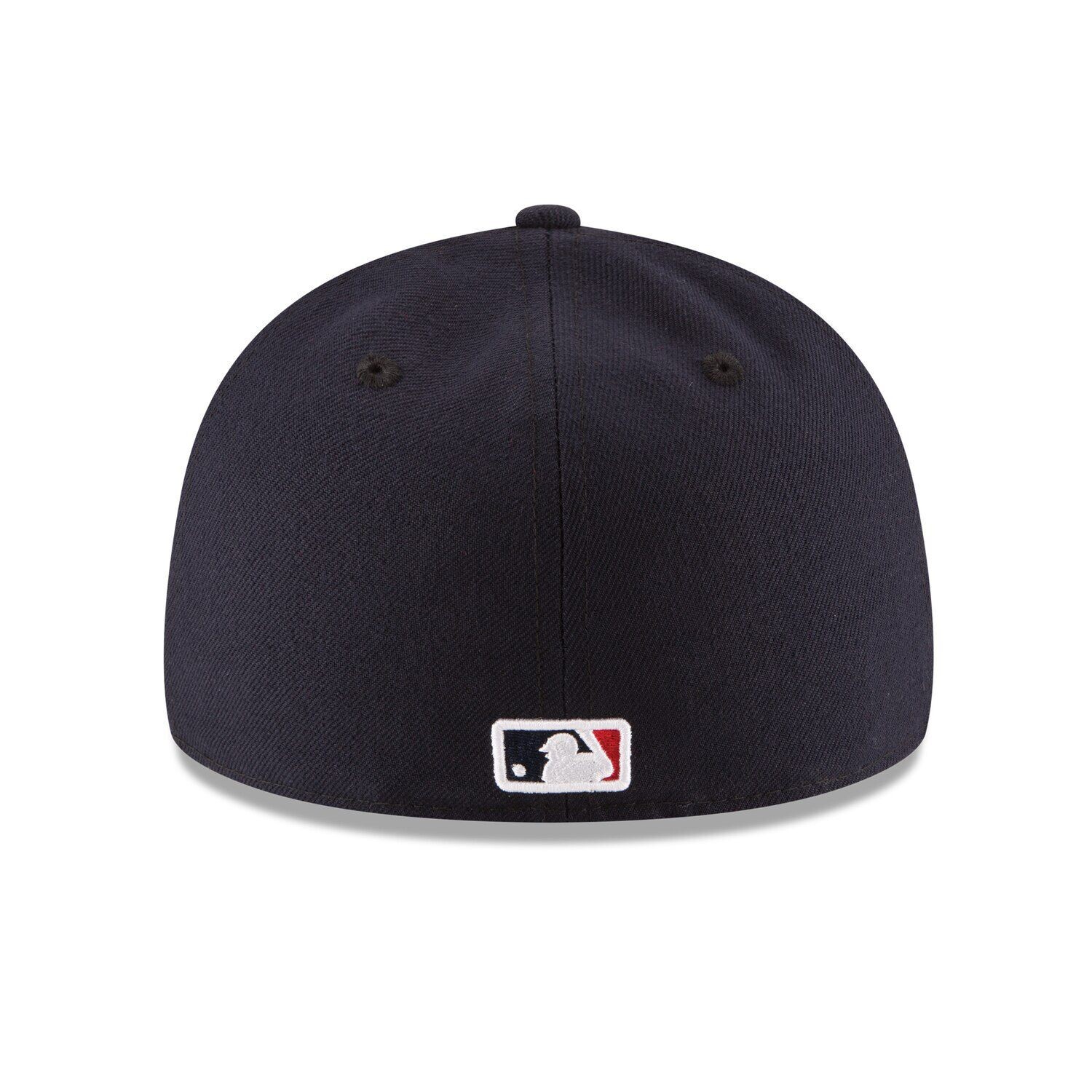 Мужская бейсболка New Era Navy Boston Red Sox Authentic Collection On Field Низкопрофильная игра 59FIFTY Облегающая шляпа — фото 2