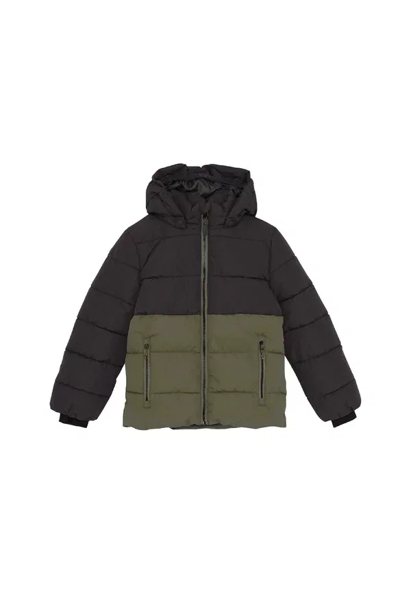 Куртка зимняя стеганая Cofleece Color Kids, цвет морская черепаха