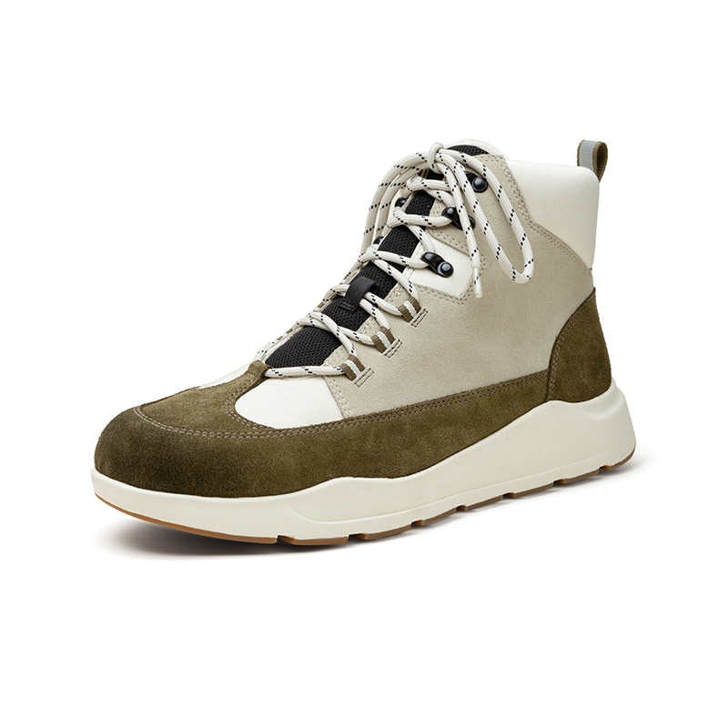 

TOP GLORIA Серые и желтые мужские ботинки Foam Gray/Dark Olive/Ecru, цвет Foam Gray/Dark Olive/Ecru