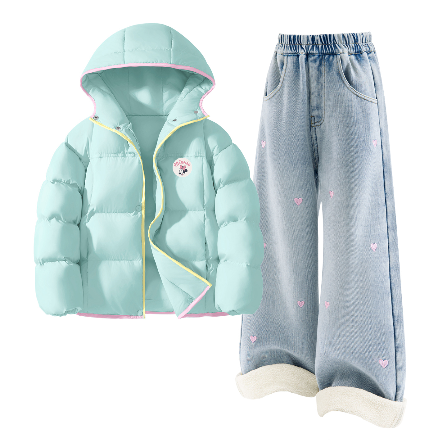 

Детская повседневная спортивная одежда Disney, светло-голубой