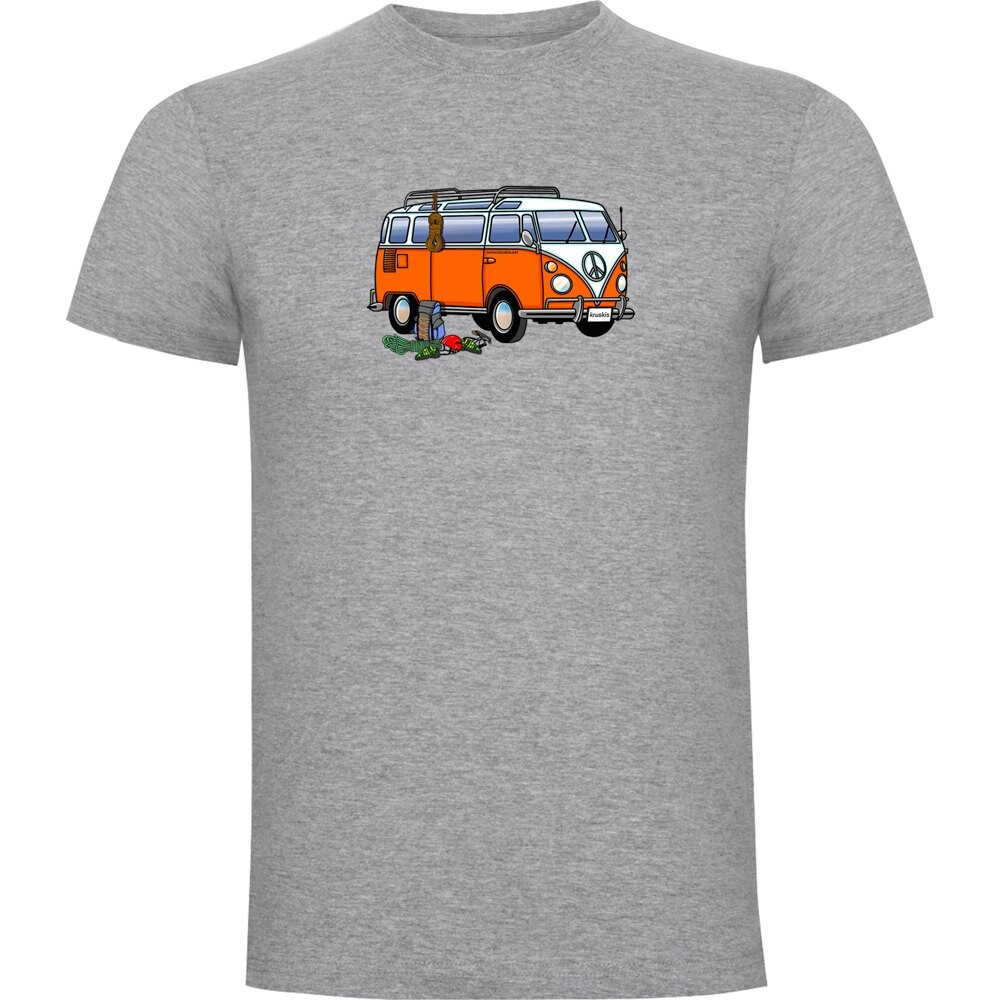 

Футболка Kruskis Hippie Van Climbing, серый