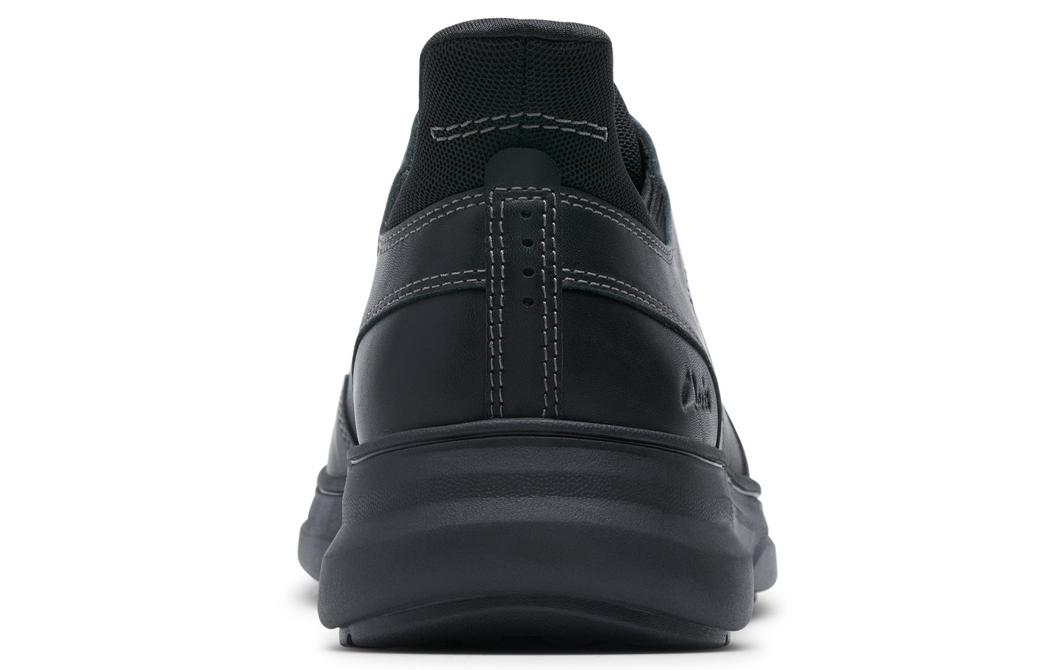 Clarks Износостойкие мужские лоу-топы повседневные черные 261844158, цвет Black 261844158 — фото 4