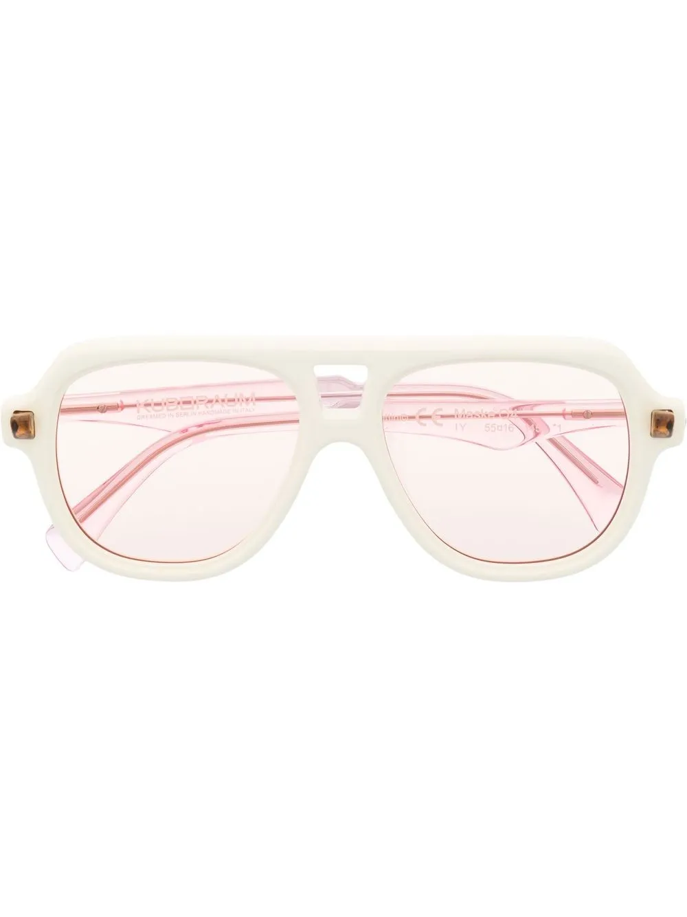 

Солнцезащитные очки в квадратной оправе Kuboraum, нейтральный