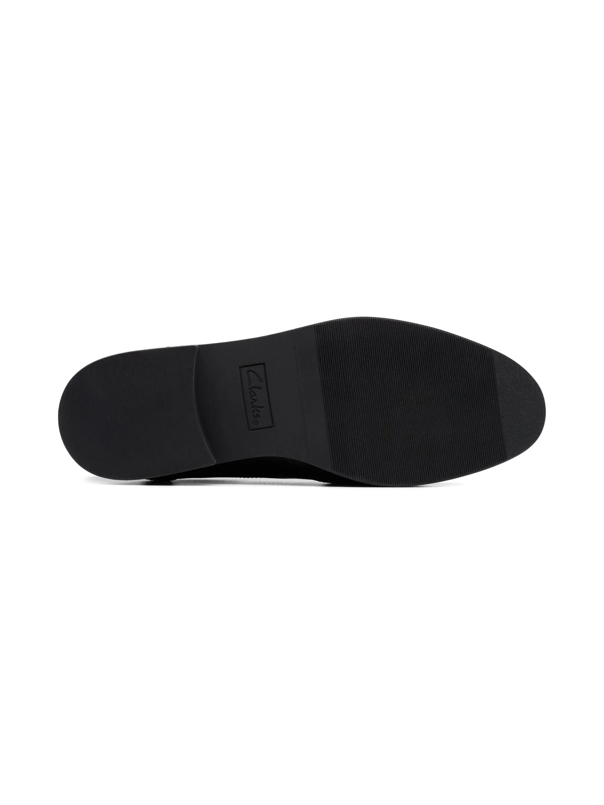 Броги на шнуровке Clarks Kids, черный — фото 2