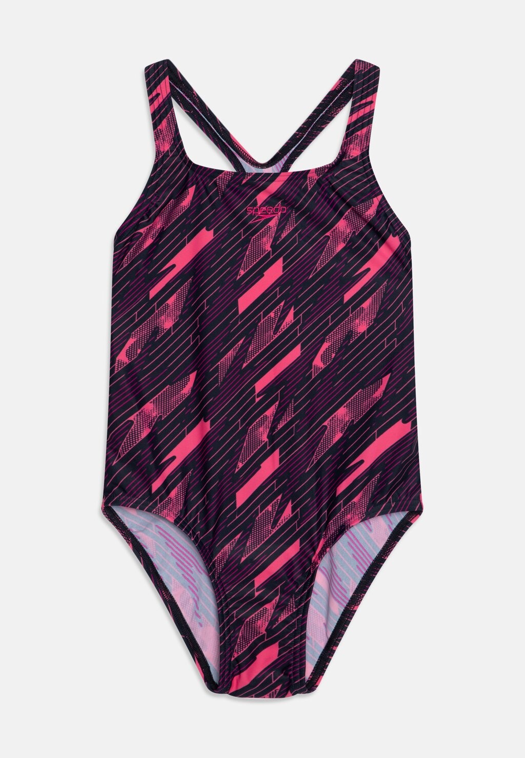 

Купальник Girls Hyperboom Medalist Speedo, цвет true navy/electric pink/fandango pink