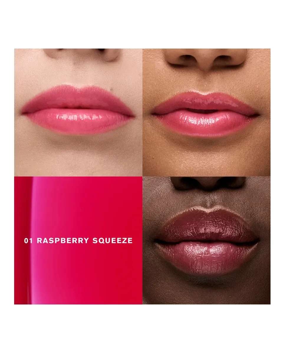 Бальзам для губ Glossy Pout Lip Oil 6 мл Estée Lauder, Rasberry Squeez — фото 3
