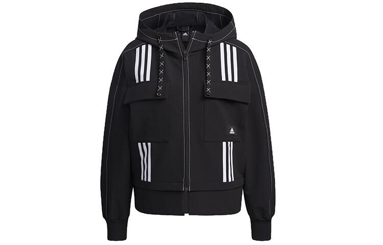 

Куртка женская черная Adidas