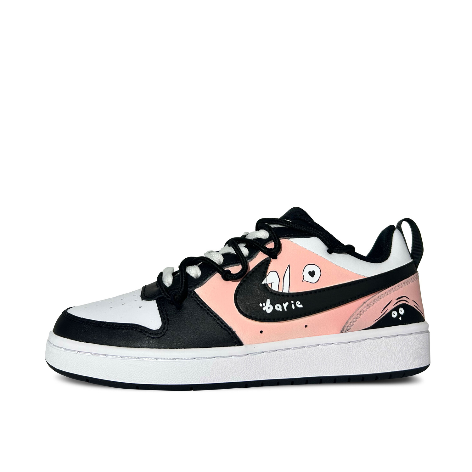 

Кроссовки Nike Court Borough Skateboard Shoes Women's Low-Top Pink, розовый