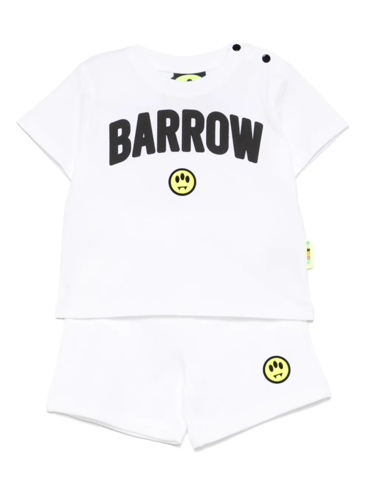 

Хлопковый спортивный костюм Barrow kids, белый