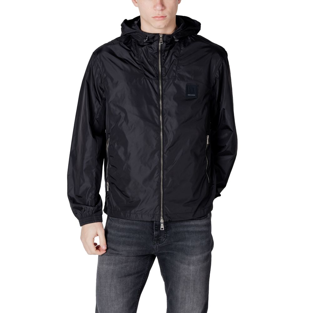 

Черная куртка из полиамида Armani Exchange