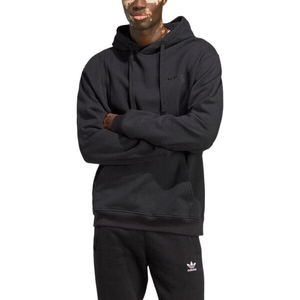 Толстовка adidas RIFTA City Boy Essential Hoodie 'Black', черный — фото 3