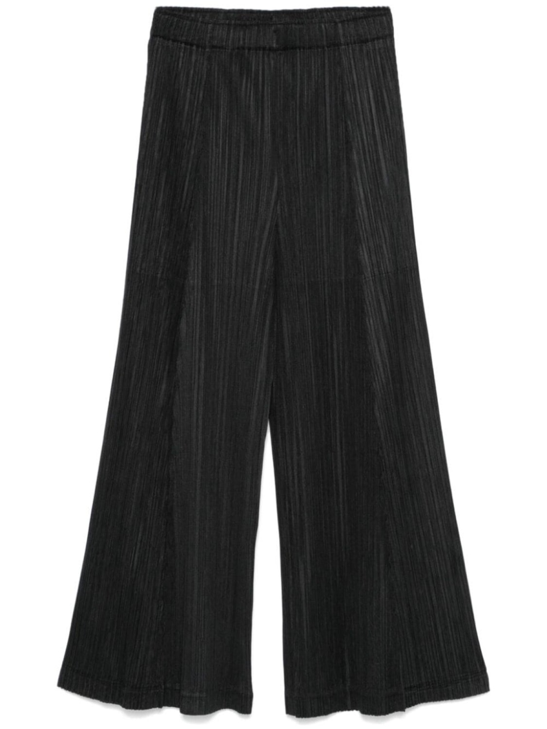 

Pleats Please Issey Miyake широкие брюки Thicker Bottons 2, черный