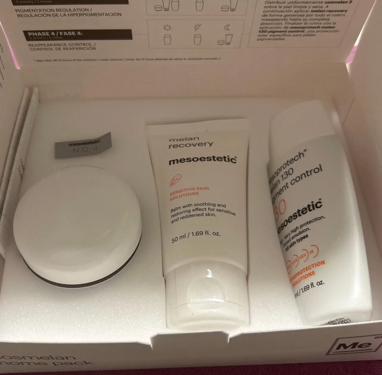 Набор для домашнего ухода за лицом «Cosmelan Method» от Mesoestetic Mesoestetic