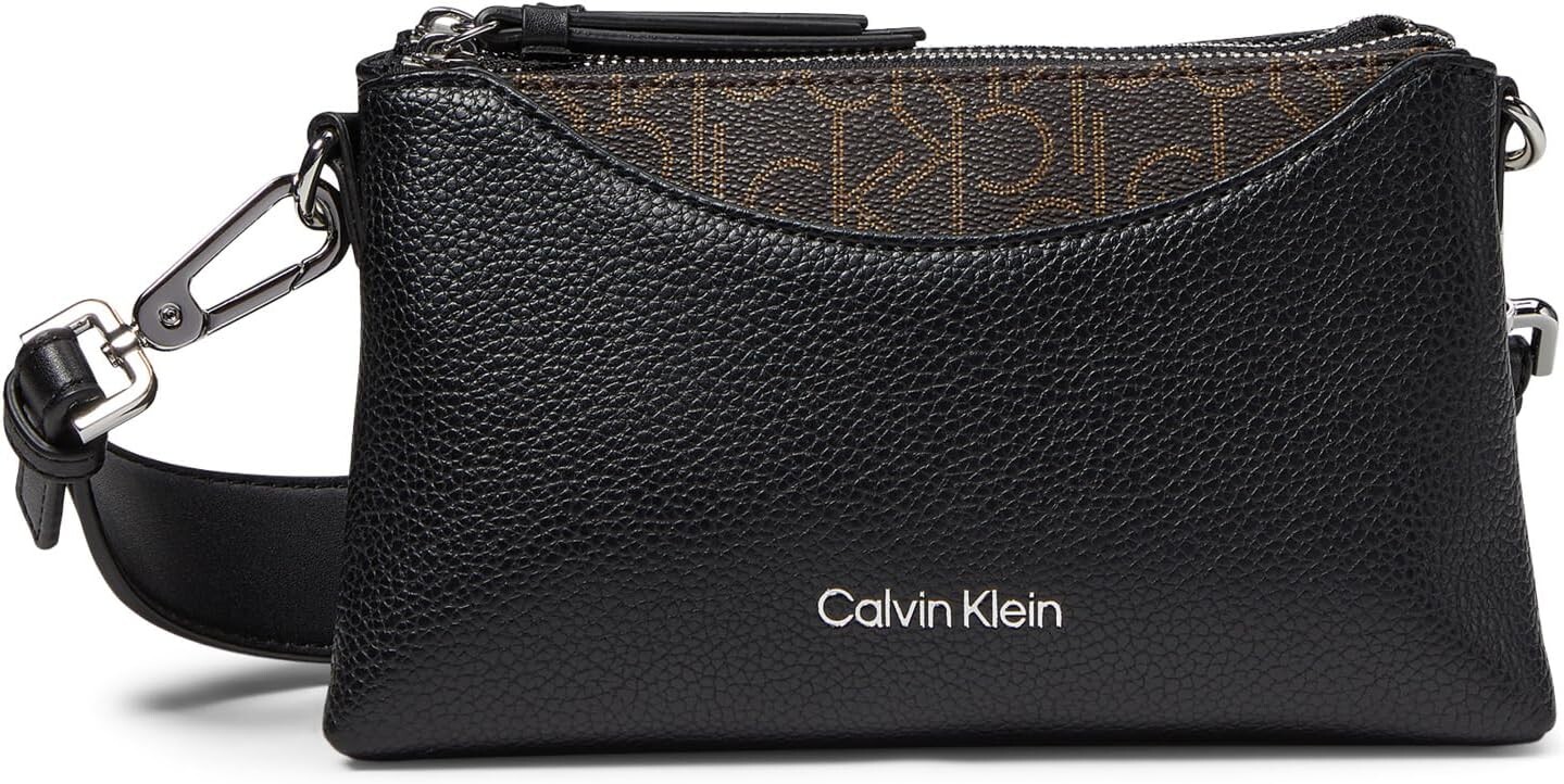 

Сумка кросс-боди Calvin Klein Chrome Casual Crossbody, цвет Black/Silver, Черный, Сумка кросс-боди Calvin Klein Chrome Casual Crossbody, цвет Black/Silver