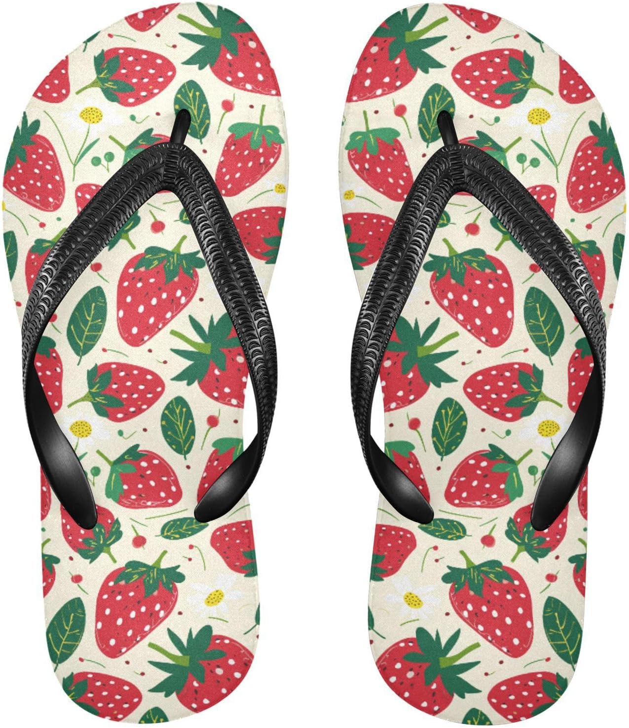 

MNSRUU женские и мужские шлепанцы клубничные, женские слайды, мужские сандалии, душевые тапочки, летние нескользящие шлепанцы для плавания, пляжа, ванной, Strawberry I7948