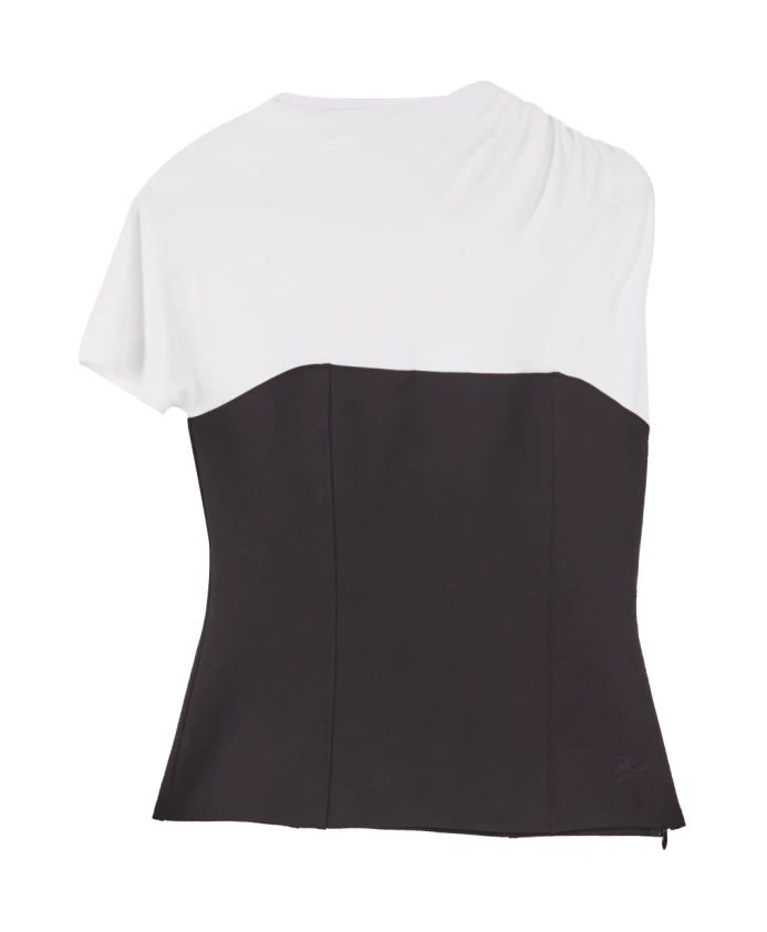 

Футболка Karl studio Karl Lagerfeld, белый