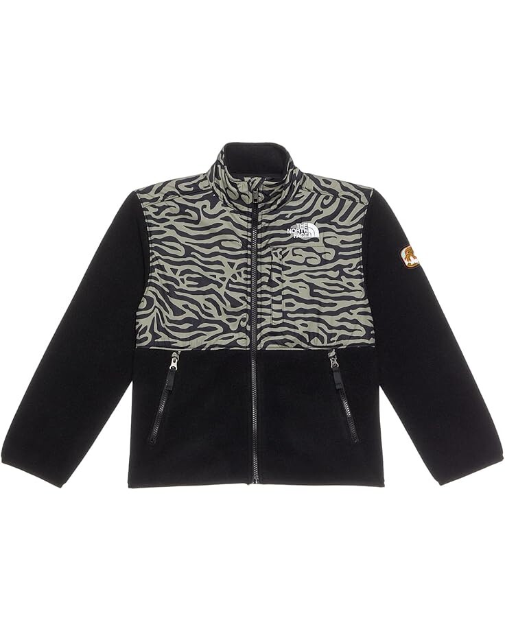 

Куртка The North Face Kids Teen Denali Jacket, цвет TNF Black/Clay Grey TNF Tiger Stripe Print