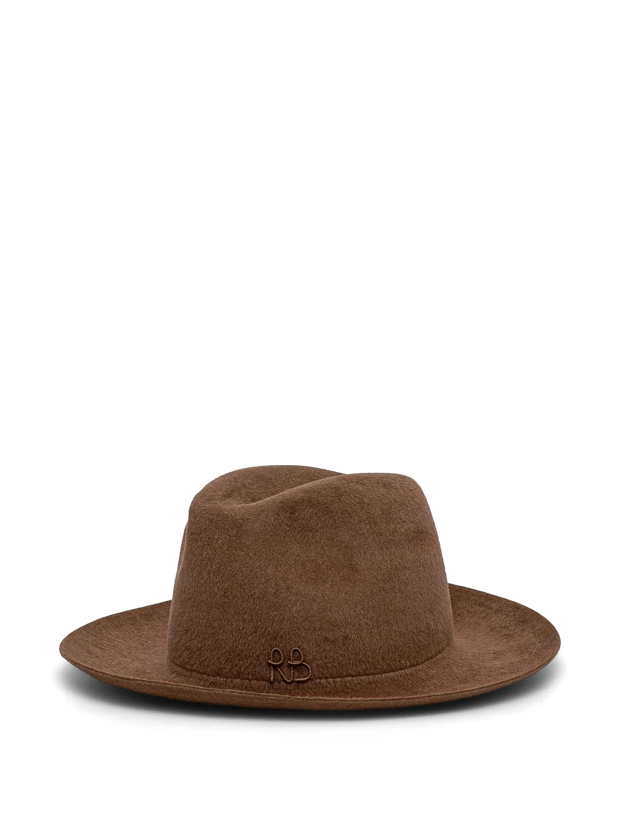 

Панама с вышитым логотипом Ruslan Baginskiy, коричневый