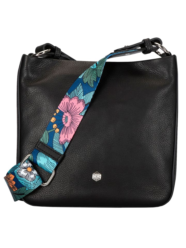 

Сумка через плечо Geneva Leather 21 см черного цвета Jekyll & Hide