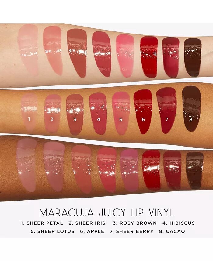 Винил для губ Maracuja Juicy Lip Tarte, цвет Sheer Iris — фото 4