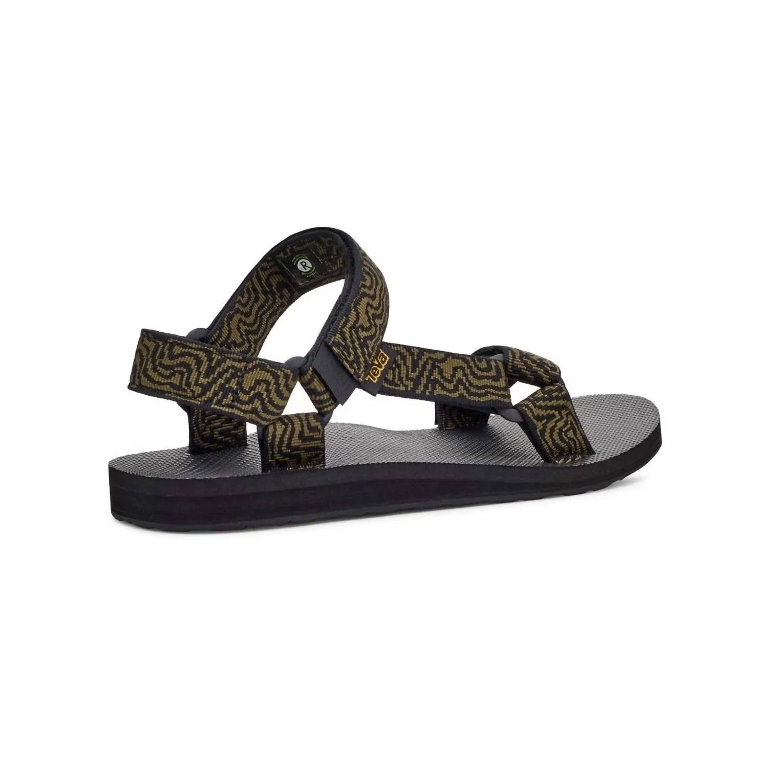 Teva Мужские сандалии Original Universal в расцветке Layered Rock Black/dark Olive — фото 3