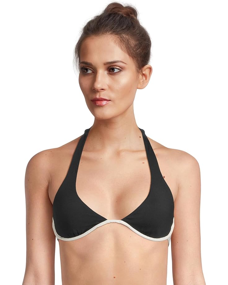 

Пляжный топ L*Space Isa Top, цвет Black/Cream