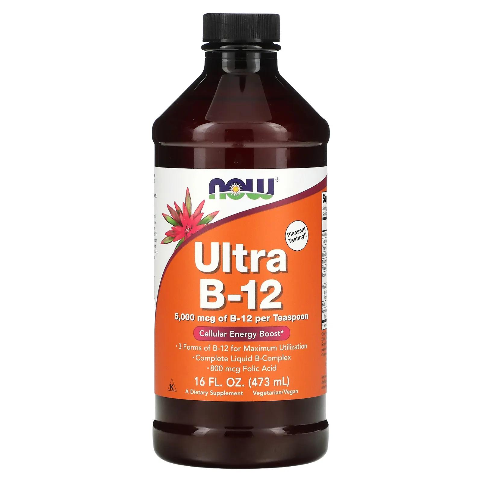 

Now Foods Ultra B-12 16 жидких унций (473 мл)