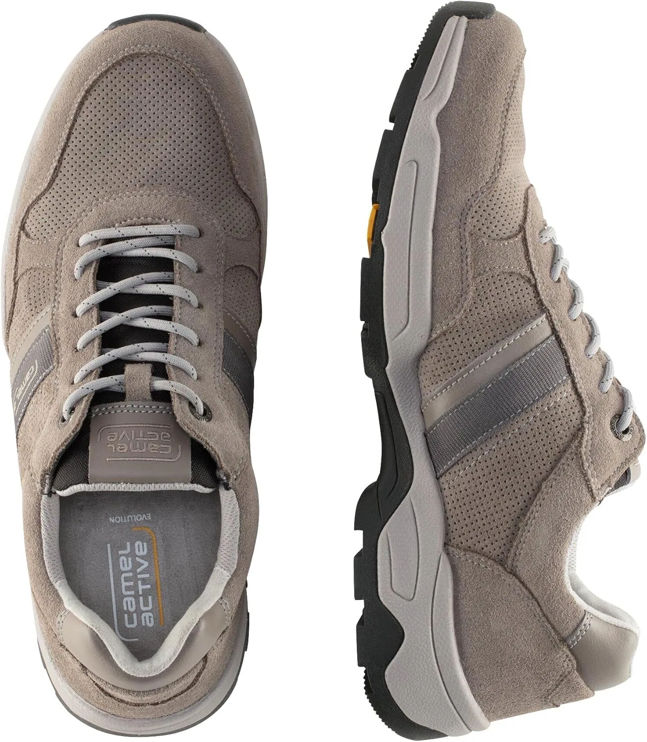 Мужские кожаные кроссовки Camel Active со съемной стелькой — фото 2