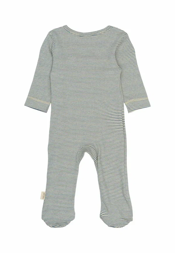 Костюм для сна Petit Piao, true navy dark/off white, темно-синий/белый — фото 2