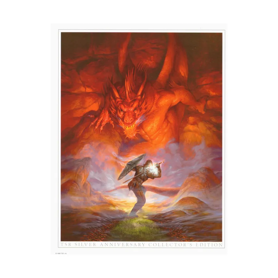 

Художественная печать Джеффа Исли, Advanced Dungeons & Dragons (2nd Edition) - Silver Anniversary Box Set & Modules