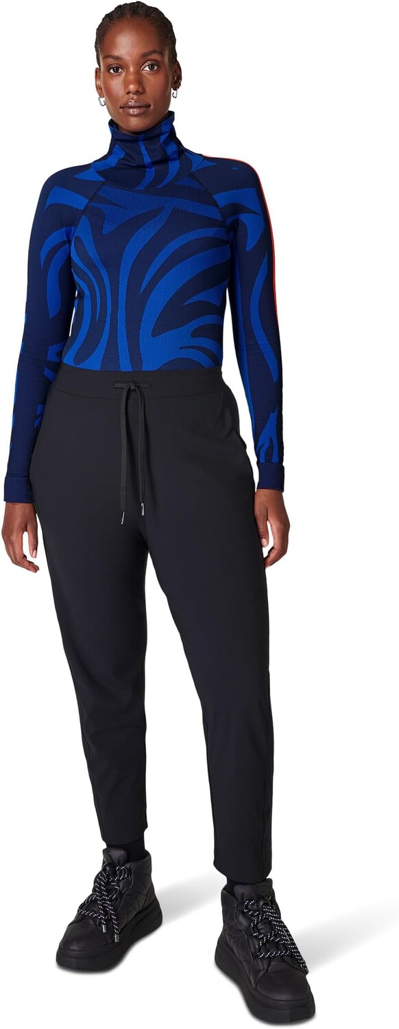 

Пуловер Sweaty Betty Animal Funnel Neck Base Layer, цвет Blue Animal Flow Jacquard