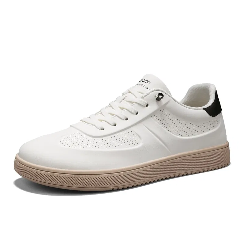 Кроссовки скейтбордические низкие YEARCON Ecru/Black