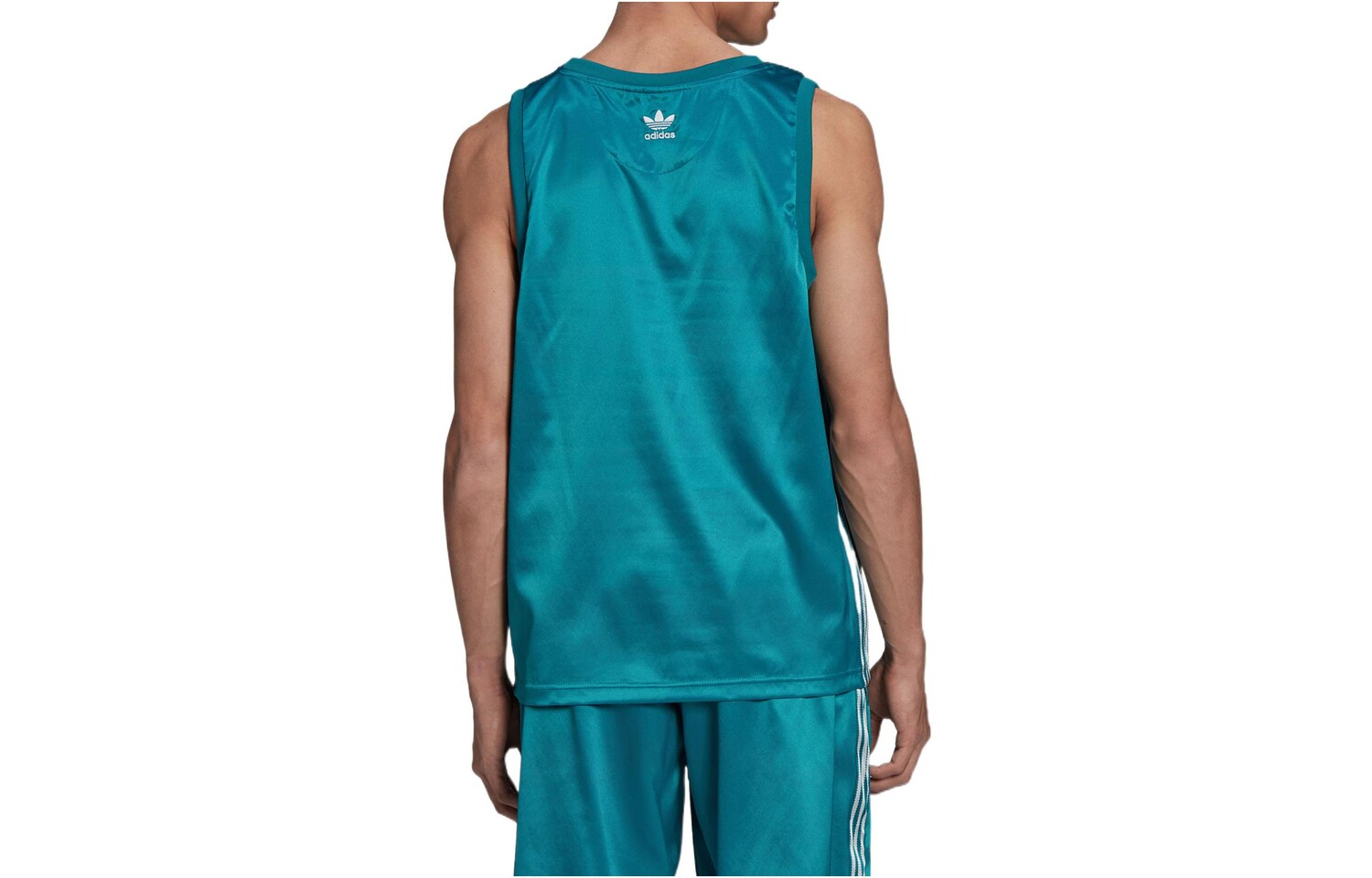 Мужской жилет Adidas Originals, цвет Blue — фото 2