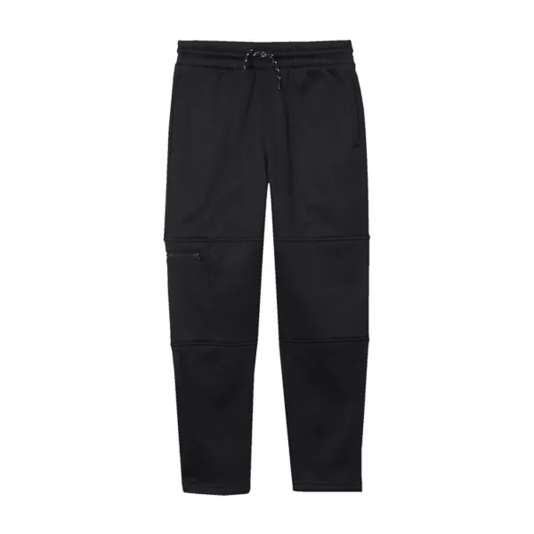 

Флисовые кроссовки для активного отдыха с железным коленом для мальчиков 6-16 лет, стандартные и хаски Lands' End, черный