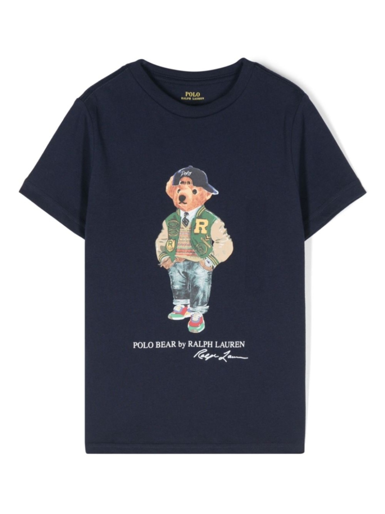 

Ralph Lauren Kids футболка Polo Bear, синий