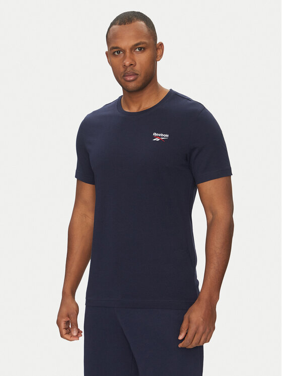 

Футболка обычного кроя 100059647 Reebok, синий