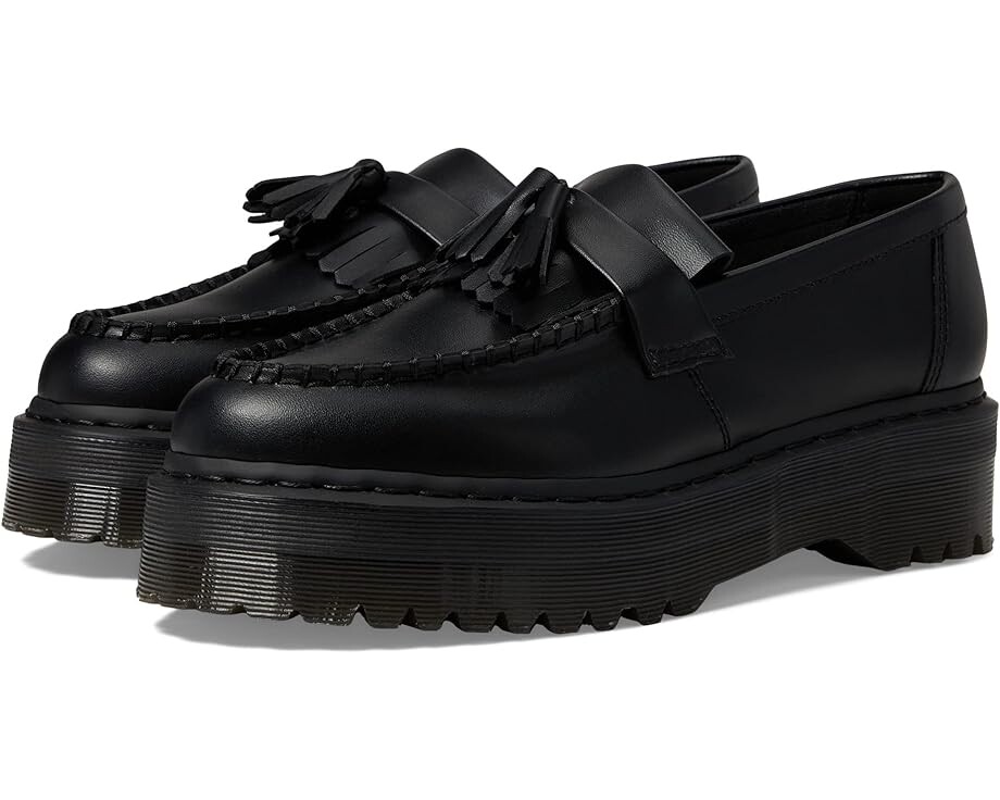 

Лоферы Dr. Martens Vegan Adrian Quad Mono, черный